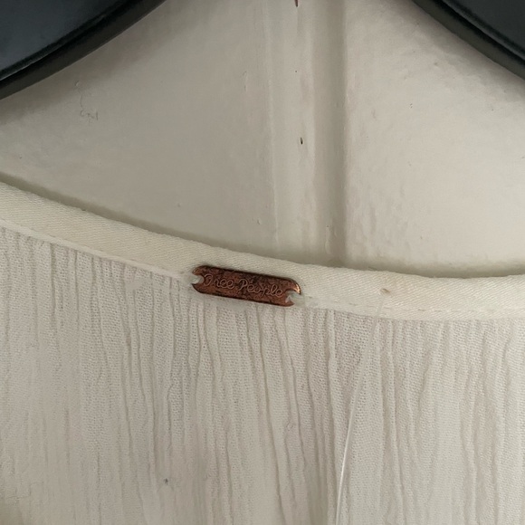 White Ruffled Boho Maxi Dress Fabulous!! - Picture 7 of 11